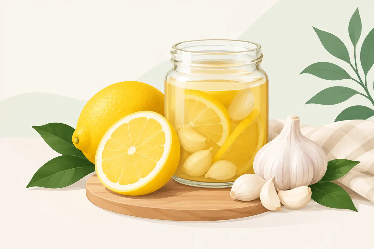 Limon Sarımsak Kürü Faydaları ve Kullanımı