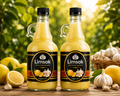 LİMSAK® Limon & Sarımsak Kürü 500 ml x2 | Yeni Kulplu Cam Şişe | Kargo Dahil