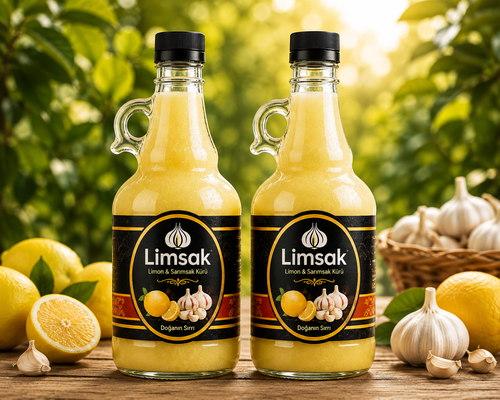 LİMSAK Limon Sarımsak Kürü 500 ml x2 paket görseli