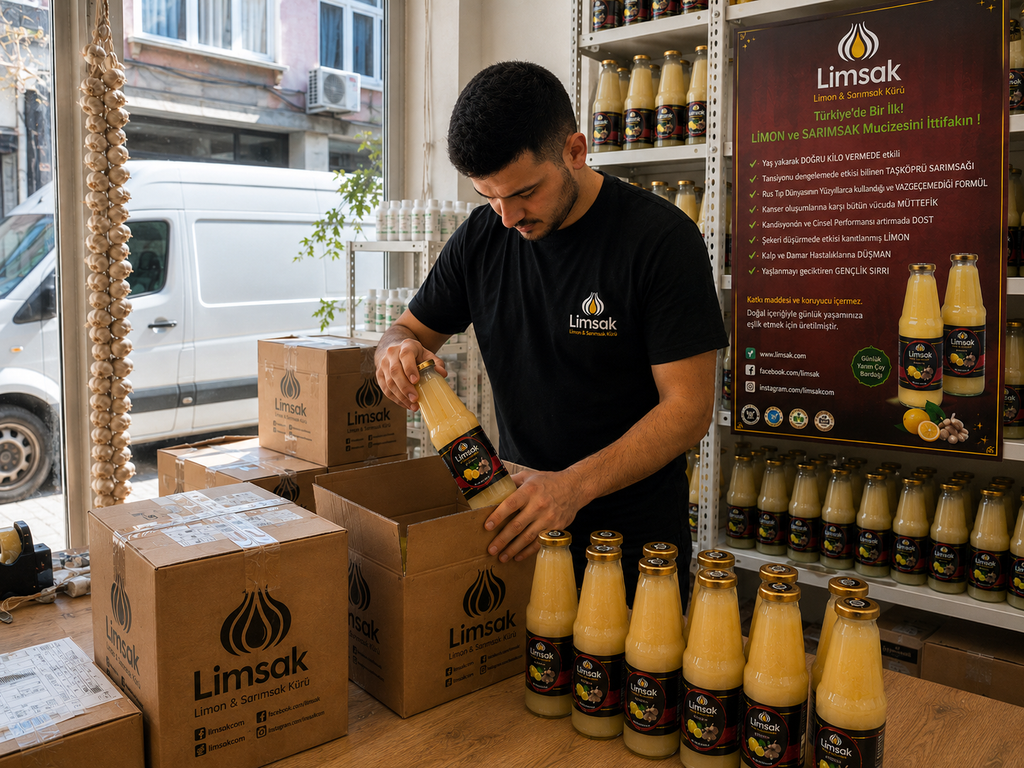 LİMSAK® Maydanozlu Limon Sarımsak Kürü 1 LT