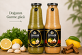🌿 LİMSAK® Gurme Karışıkları | Maydanozlu & Tarçınlı Fermente Limon Sarımsak Kürü 1+1 LT