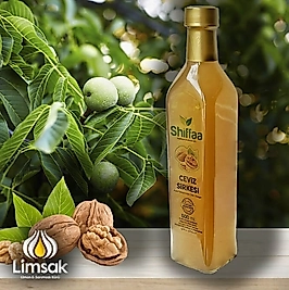 500 ML SHİFFAA EL YAPIMI KALİTESİ CEVİZ SİRKESİ