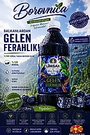 LİMSAK' tan Borovnika Yaban Mersini Suyu – %100 Doğal İçerik & Eşsiz Lezzet 1L ( KARGO HARİÇ )